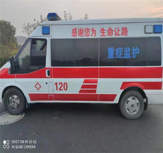 望江救护车出租服务案例3